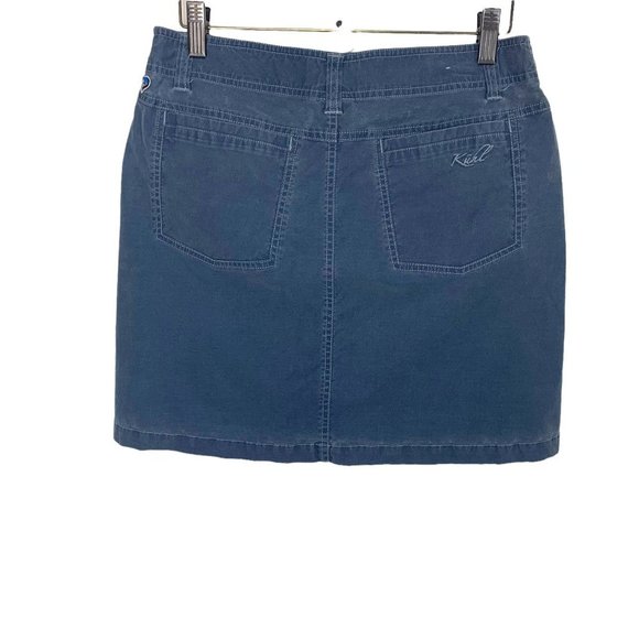 Kuhl Slate Blue Mini Skirt Size 6 - Picture 2 of 8